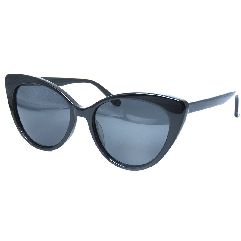 OpteLux OJO6951 cat-eye sunglasses with glossy dark front and gradient lenses