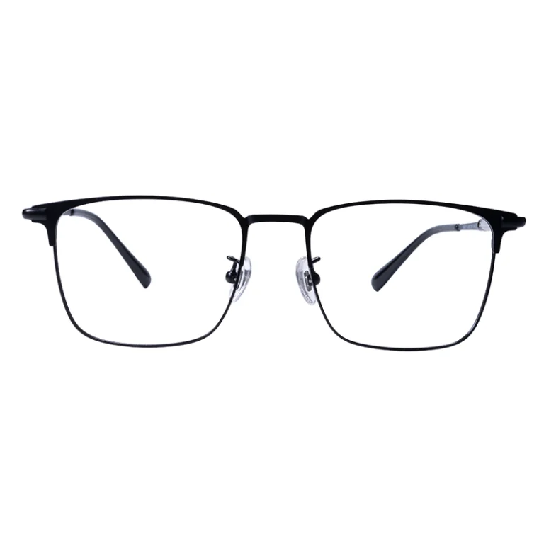Optelux ONC6983 full-rim titanium eyeglasses front view in a clean square profile