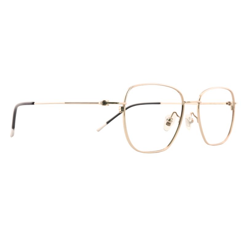 ONC8803 titanium eyeglasses, angled view