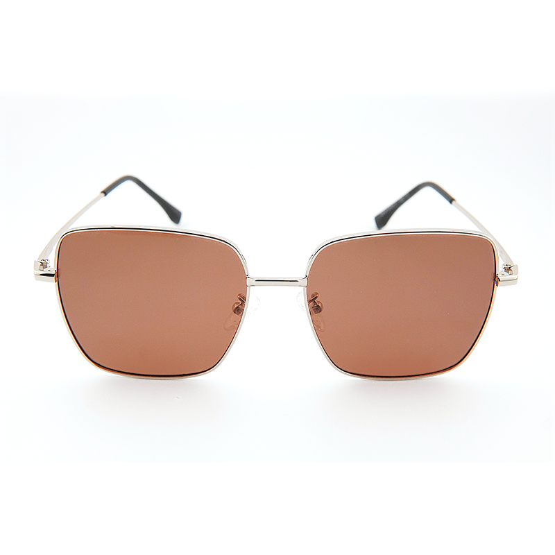 OYH1819 square sunglasses with brown lenses