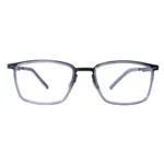 OpteLux OHN277 Full Frame Square Glasses – Front View | Executive Precision