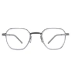 OpteLux OHN275 crown glasses – clear rounded-square front view