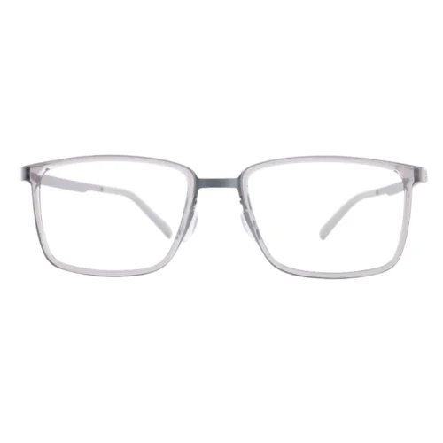 OpteLux OHN313 square glasses front view – minimalist full-rim frame for business professionals