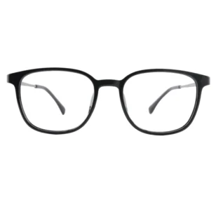 OpteLux OHN605 full rim eyewear in classic black front view