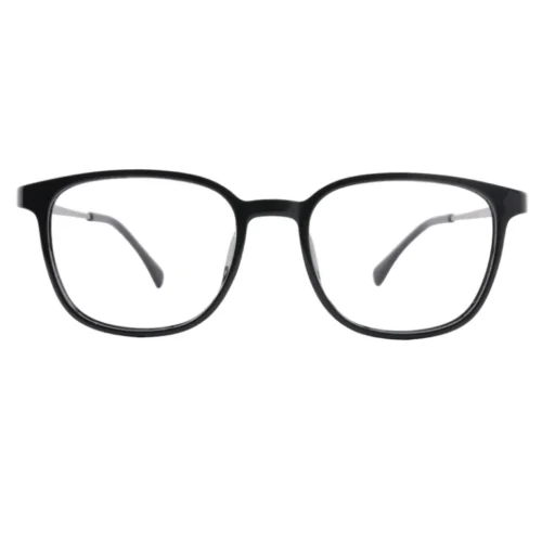 OpteLux OHN605 full rim eyewear in classic black front view