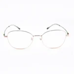 OpteLux OKA8213 titanium round eyeglasses – front view soft round frame