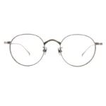 OpteLux ONC129 titanium round eyeglasses front view