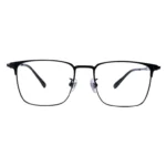 Optelux ONC6983 full-rim titanium eyeglasses front view in a clean square profile