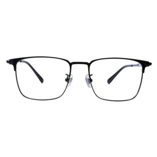 Optelux ONC6983 full-rim titanium eyeglasses front view in a clean square profile