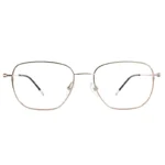 OpteLux ONC8803 square frame eyeglasses – front view in light metallic finish