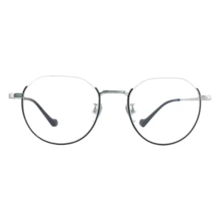 OpteLux OSZCN056 half rim glasses round front titanium design