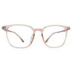 OpteLux OYH8412 rose browline eyeglasses front view