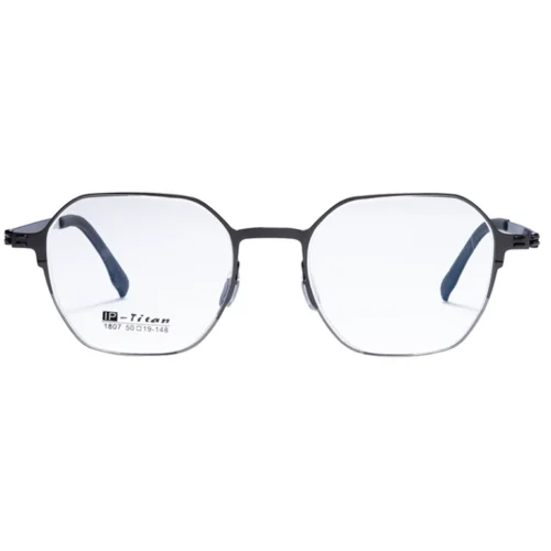 Titanium eyeglass frames front display – OpteLux OJO187 precision lightweight design