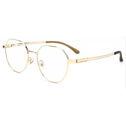 OpteLux OJO610 champagne crown glasses side angle