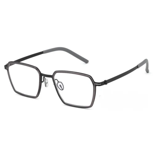 OpteLux OHN2715 vintage glasses in deep neutral tone, front-angled view