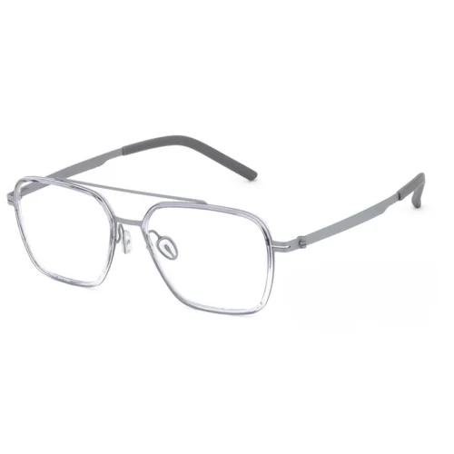 OpteLux OHN2716 crystal aviator glasses angled view