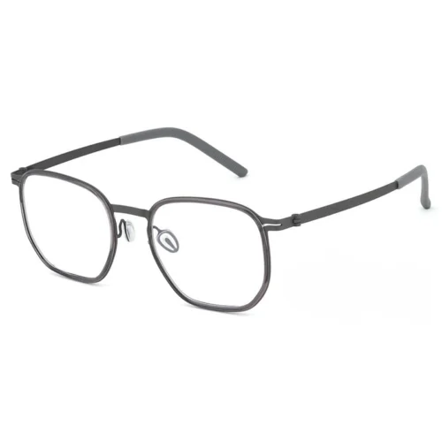 OpteLux OHN2718 crown glasses in charcoal grey three quarter view