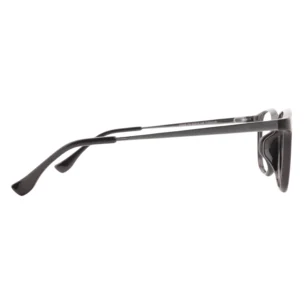 Side profile of OpteLux OHN605 full rim eyewear with slim metal temples