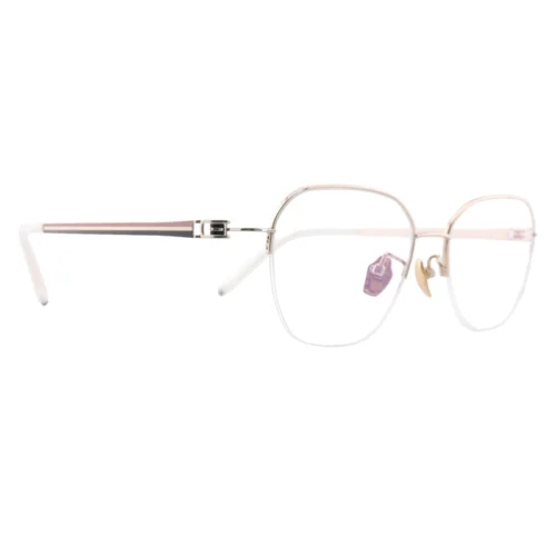 OSZ675 premium round glasses frames angled view premium design