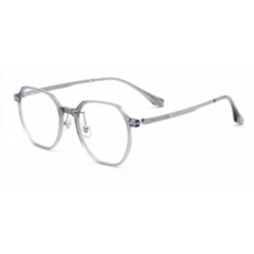 OpteLux OYH8406 crown glasses in translucent light grey with silver temples