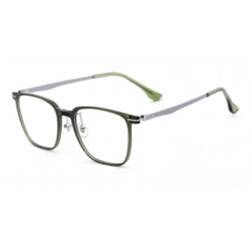OpteLux OYH8408 square frame glasses translucent professional finish