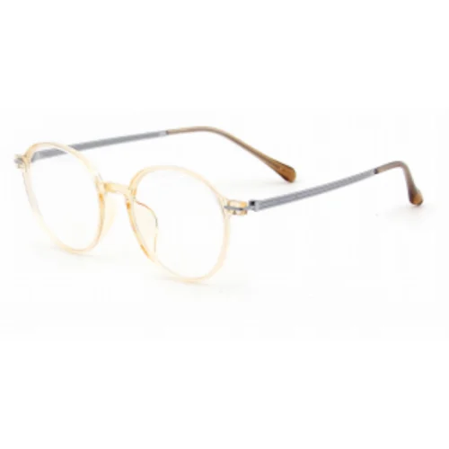 OpteLux OYH8411 Executive Circle Glasses Champagne Gold Variant