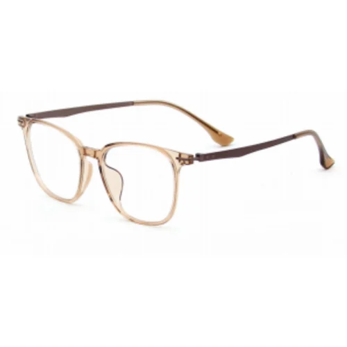 OpteLux OYH8412 rose gold tone browline eyeglasses