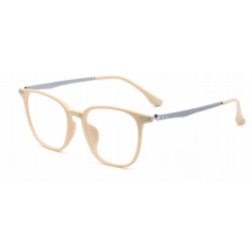 OpteLux OYH8412 cream beige browline eyeglasses