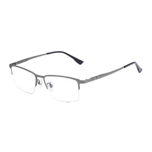 OpteLux ONC536 lightweight titanium frame angled side view