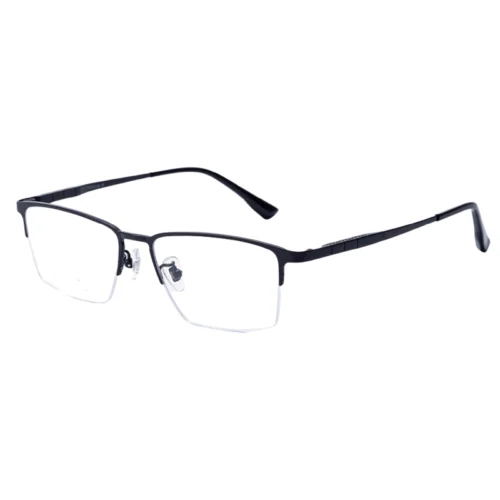 OpteLux ONC536 full rim executive titanium eyeglasses profile angle