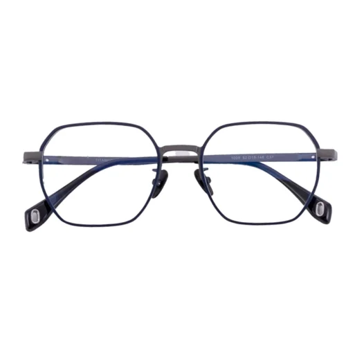 OpteLux ONC109 crown glasses deep-tone geometric frame front view