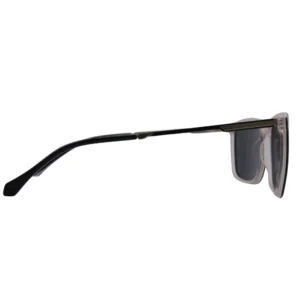 Side view of OpteLux OJO7811 square polarized sunglasses in brown