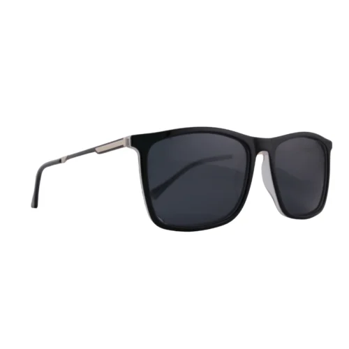 OpteLux OJO7811 brown square sunglasses angled view