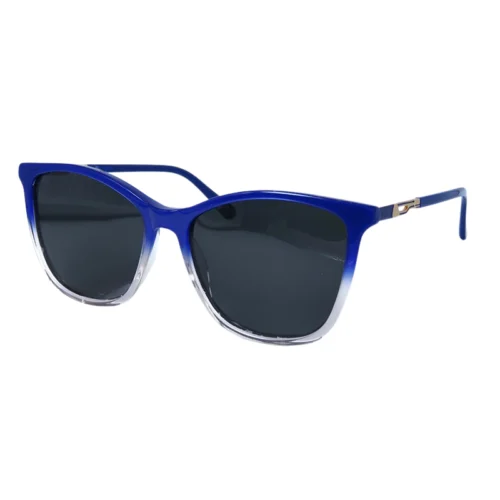 OpteLux OJO7829 square sunglasses with gradient blue-silver finish and precision lenses