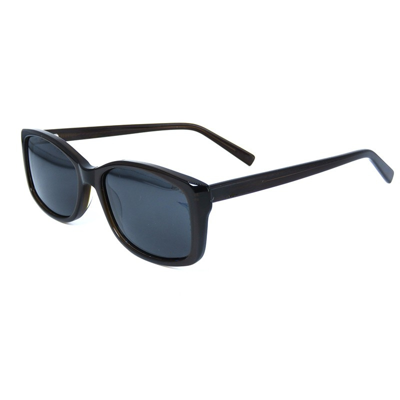 Classic deep-black trendy sunglasses with dark lenses | OpteLux OJO711