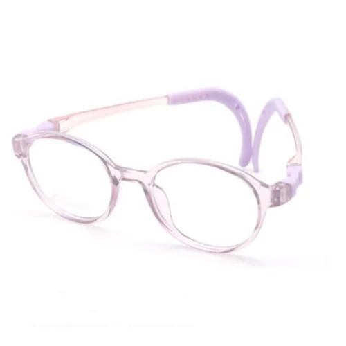 Pastel purple flexible kids glasses frames by OpteLux OLB7202