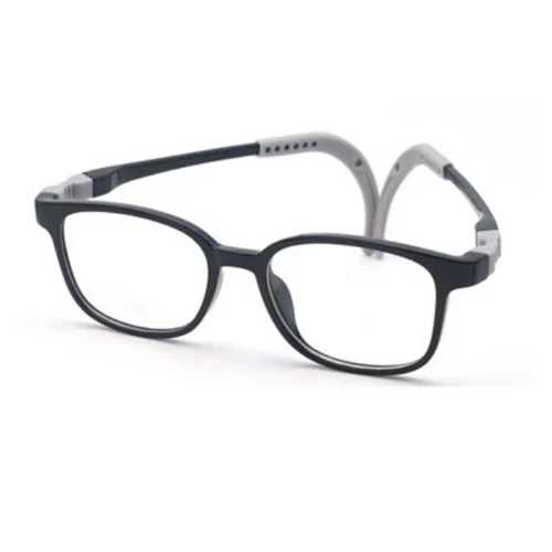 OpteLux OLB7205 black frame with grey flexible temples – best glasses for teenager stable fit