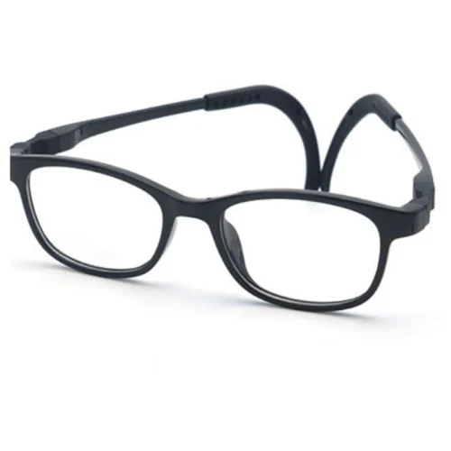 OpteLux OLB7207 black silicone eyeglasses for kids