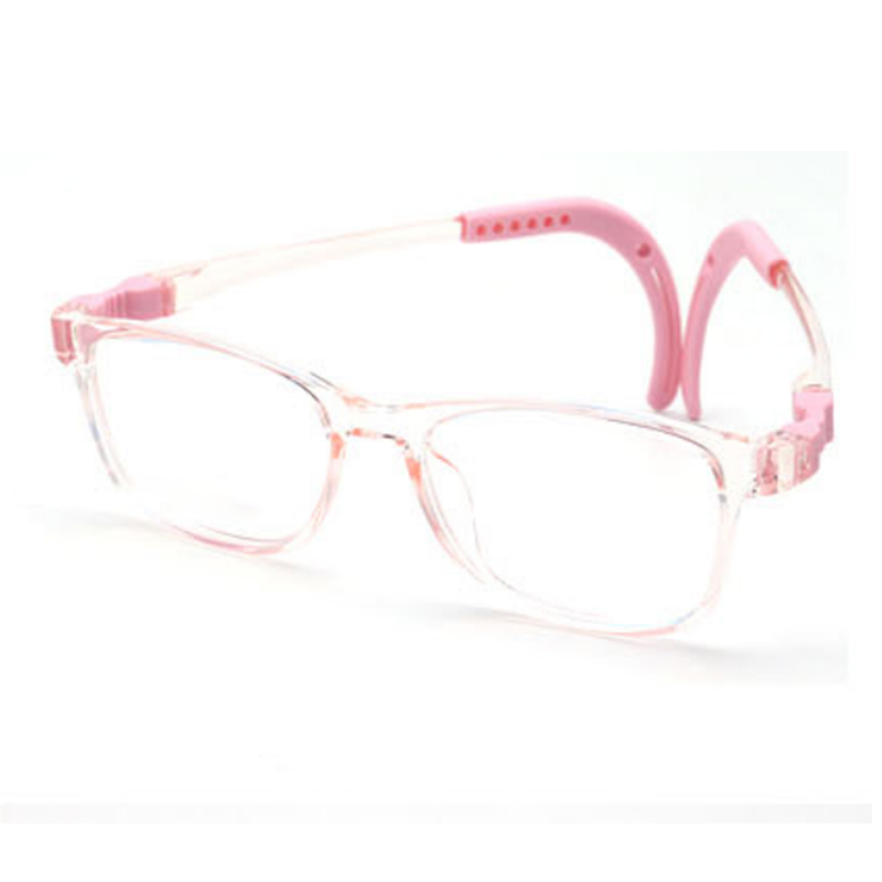 OpteLux OLB7209 pink reading glasses for teens flexible study eyewear