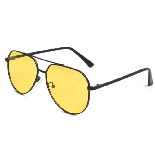 OpteLux OYH1813C1 Yellow Polarized Pilot Sunglasses – Daylight Edition