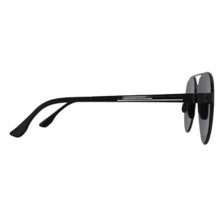 OpteLux OYH6802C1 Polarized Aviator Sunglasses Side View – Ergonomic Alloy Temples