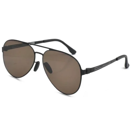 OpteLux OYH6802C1 Brown Polarized Aviator Sunglasses – Elegant Tinted Edition