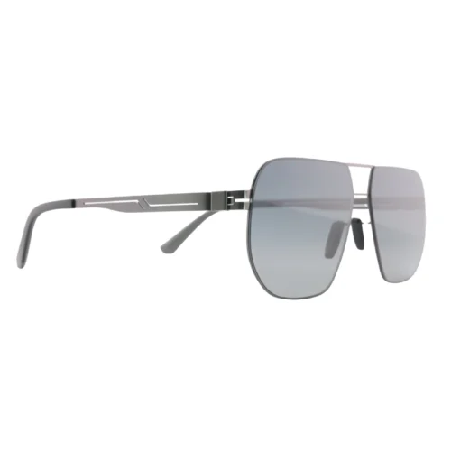 OpteLux OYH6814 aviator sunglasses in silver finish with polarized lenses for professional clarity.
