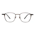 OpteLux OLT950 adjustable titanium square eyeglasses – front view